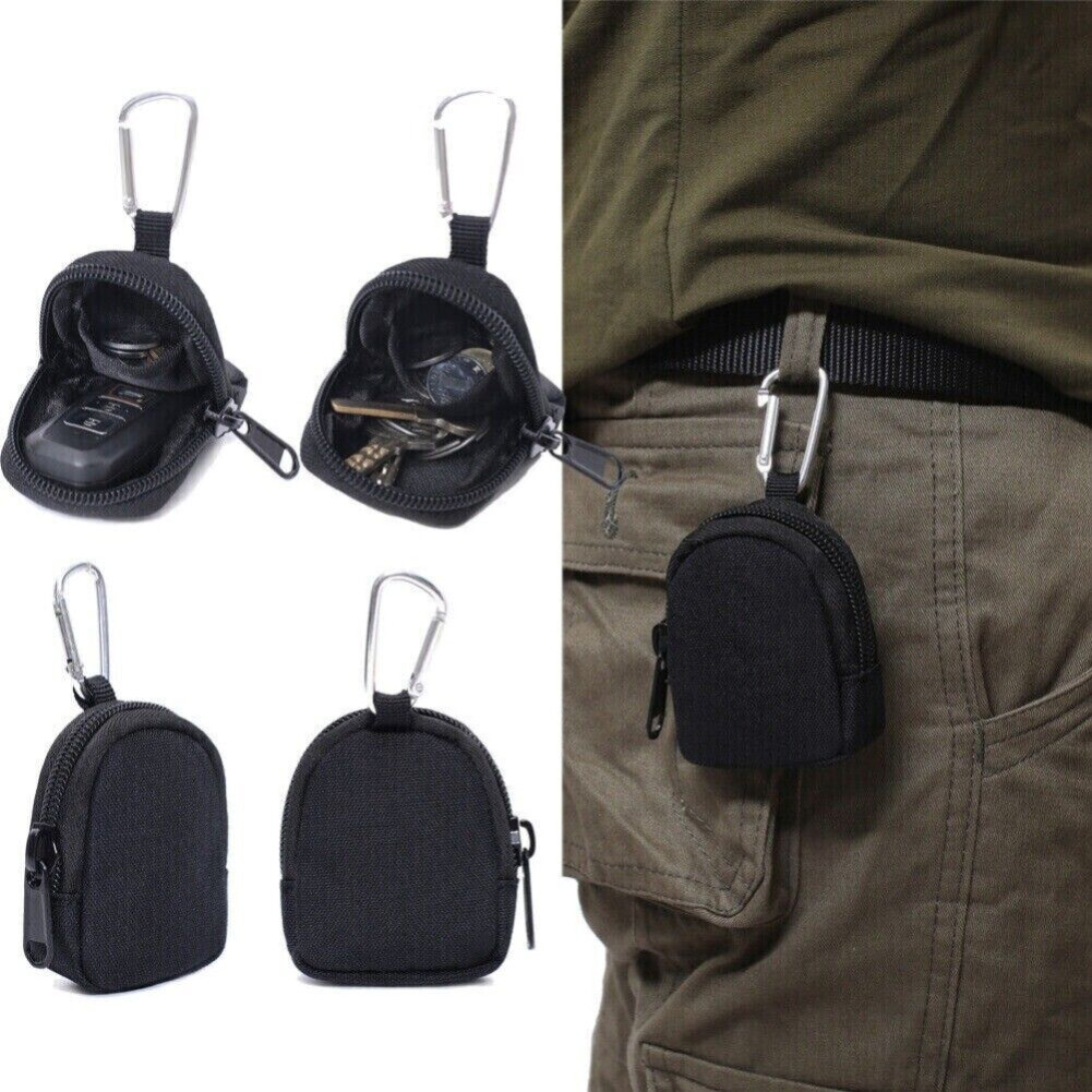Tactical Wallet Pouch Portable Coin Purse Key Holder Pouch Outdoor EDC Waist Bag