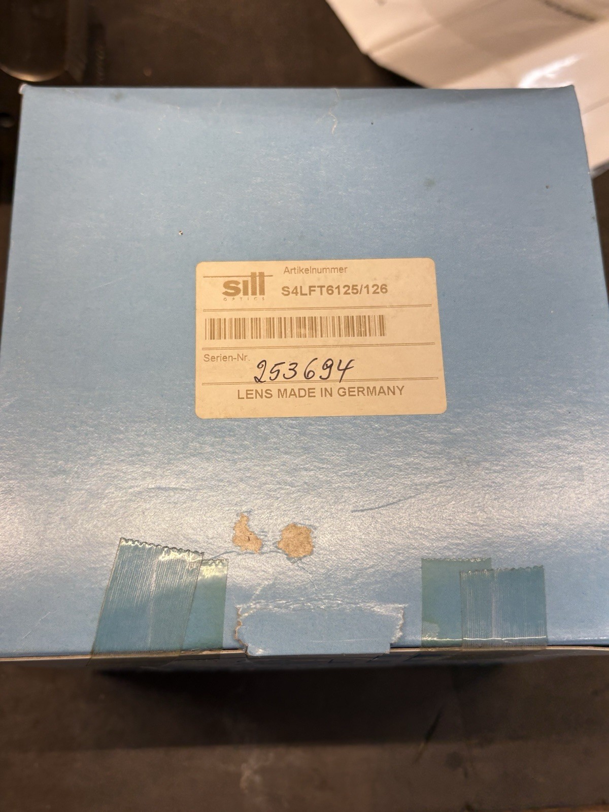 New Sill Optics S4LFT6125/126 F-Theta Lens (5G3-1)
