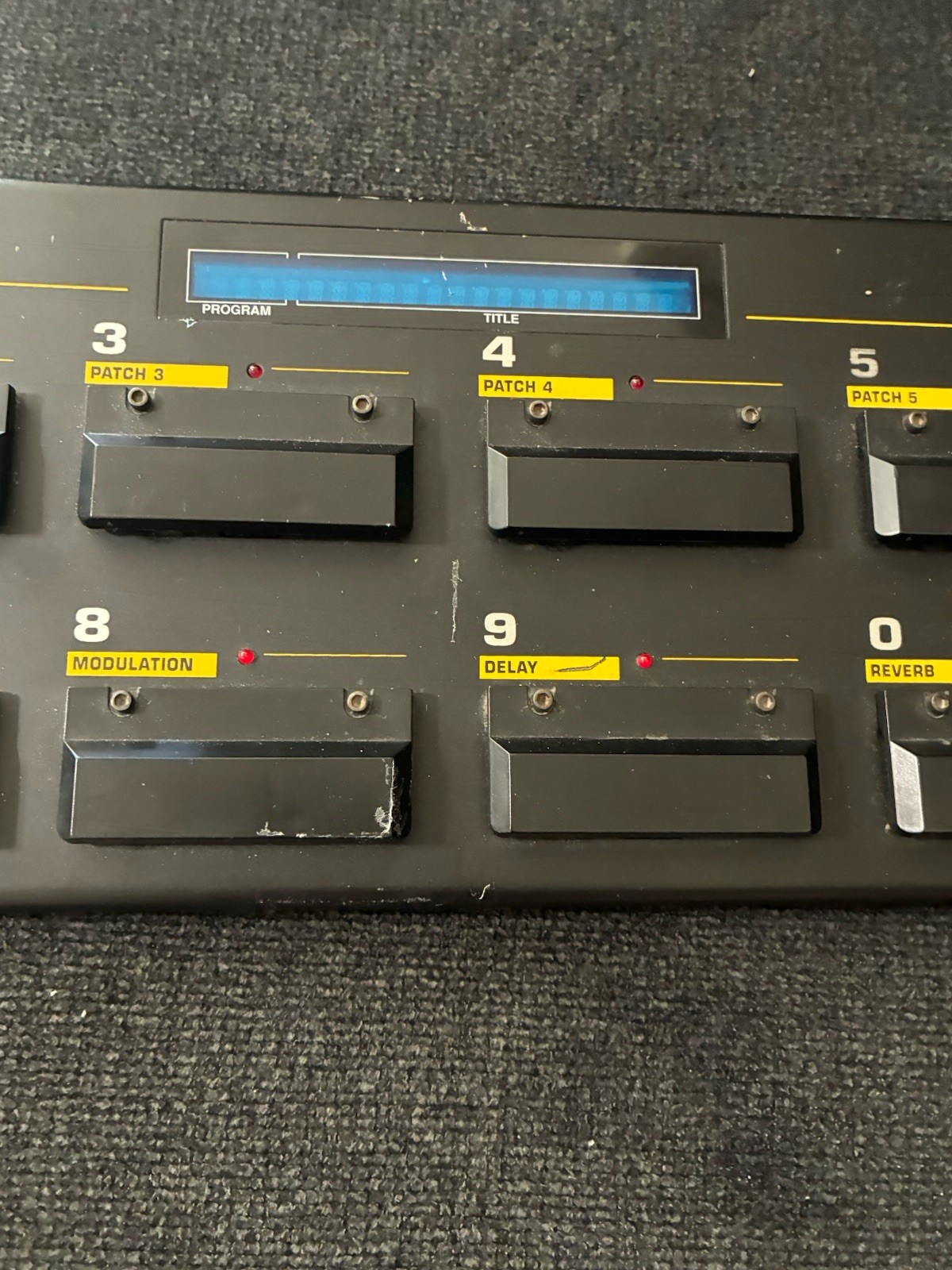 Vintage Digitech GSP21 PRO With Original Pedalboard (no cables included) READ