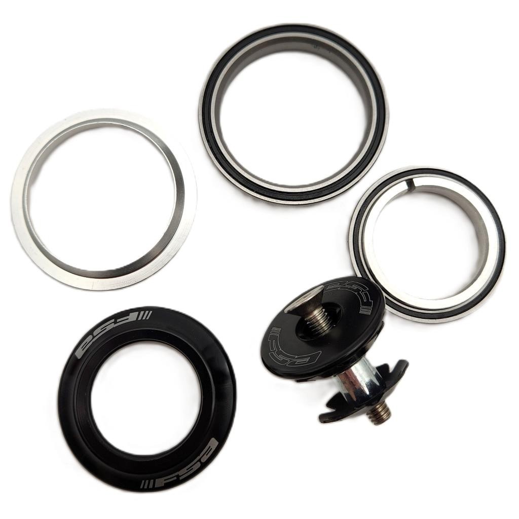 FSA Orbit C-40 ACB Integrated Threadless Bicycle Headset Black & Silver
