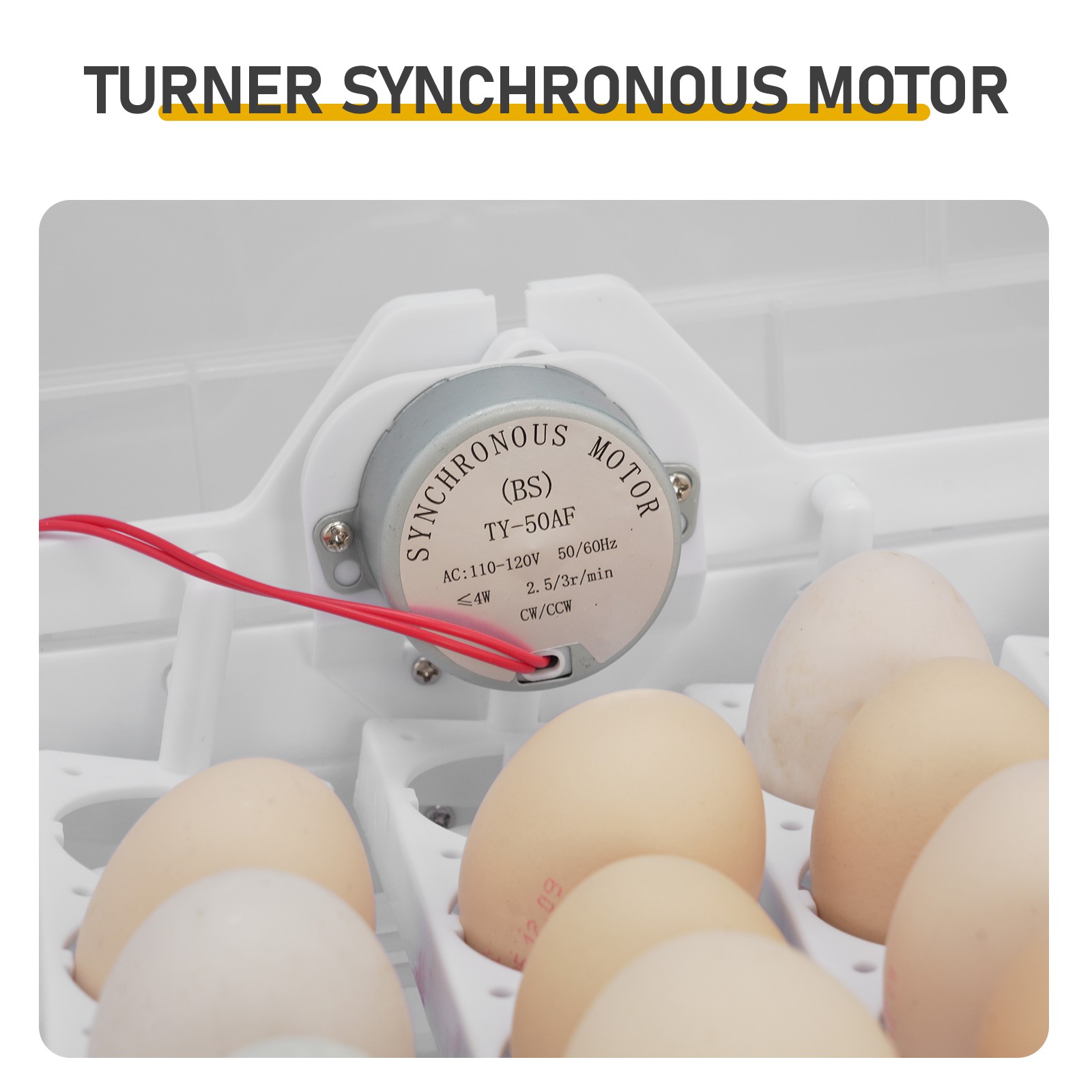 New Automatic 112 Eggs Incubator Temperature Control Digital Chicken Egg Hatcher
