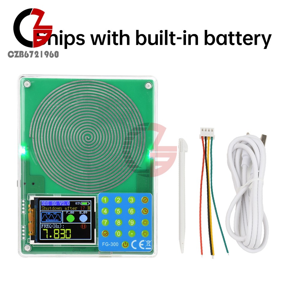 2x Digital Schumann Wave Generator Multiple Waveform Frequency Adjustable 200KHz