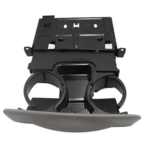in Dash Cup Holder Insert w/Ashtray Compatible with Ford F250 F350 F450 Gray