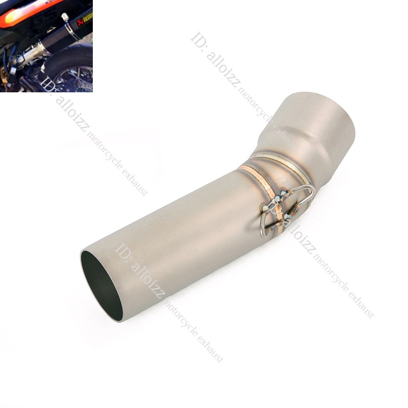 For BMW F650GS F700GS F800GS F800R Motorcycle Exhaust Pipe Slip On Mid Link Pipe