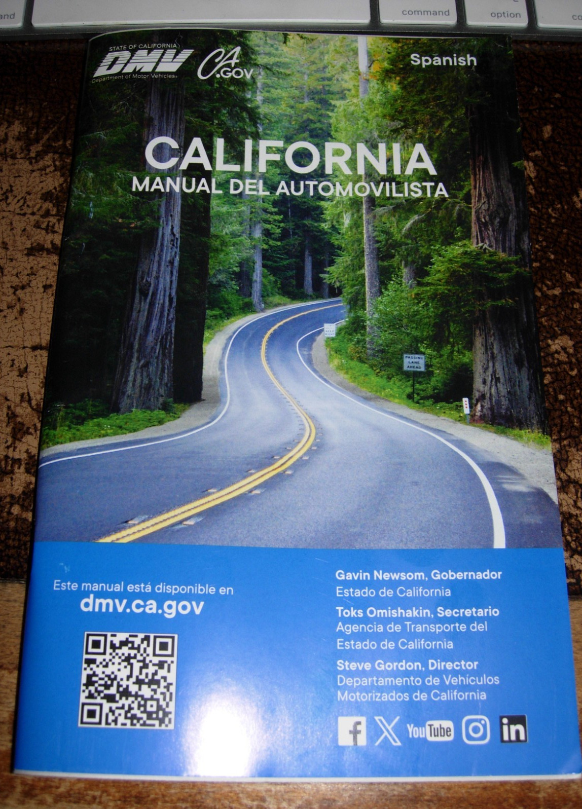 Spanish Version CALIFORNIA DMV DRIVER'S HANDBOOK NEW