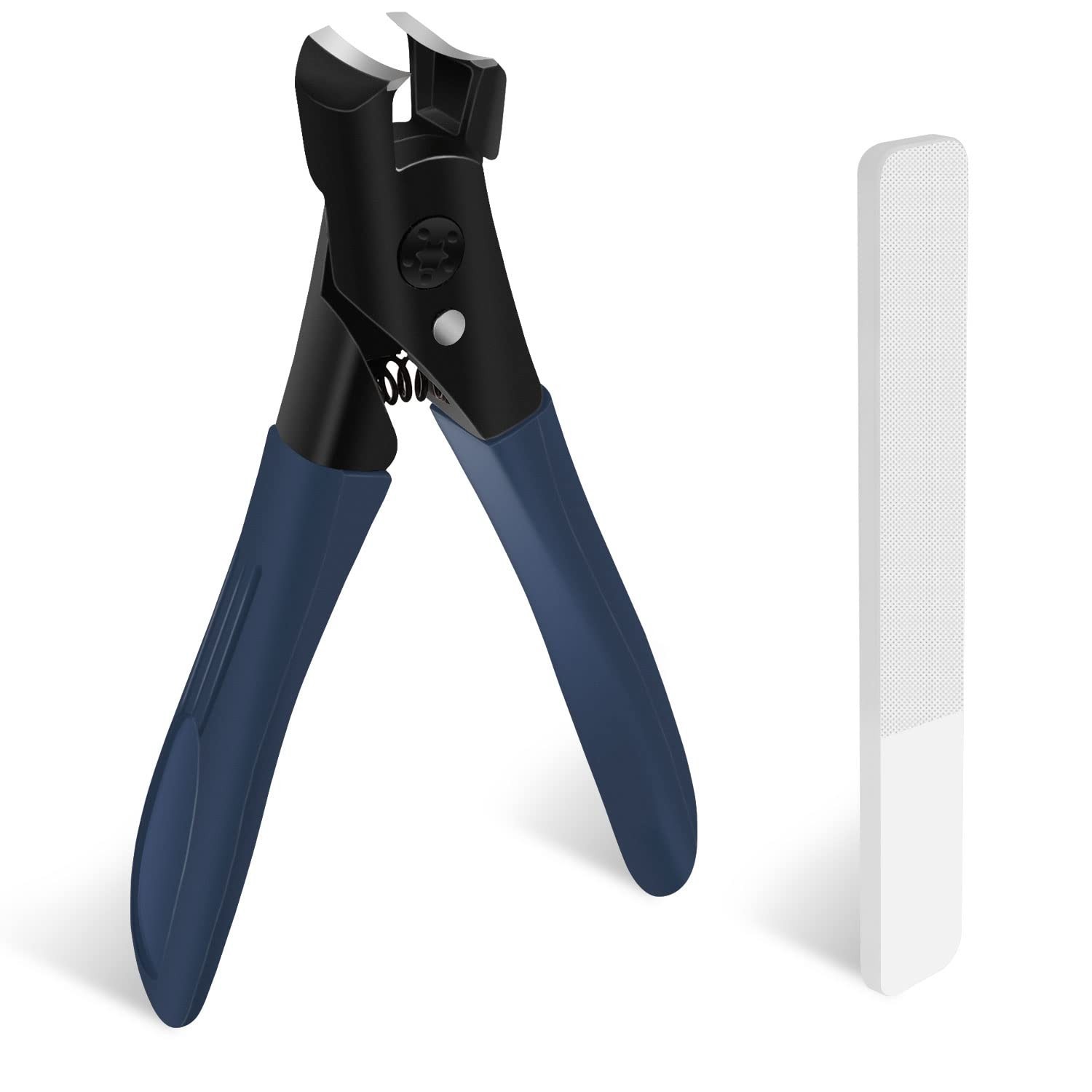 Nail Clippers for Men - Toenail Clippers for Thick Nails, Fingernail Clipper ...