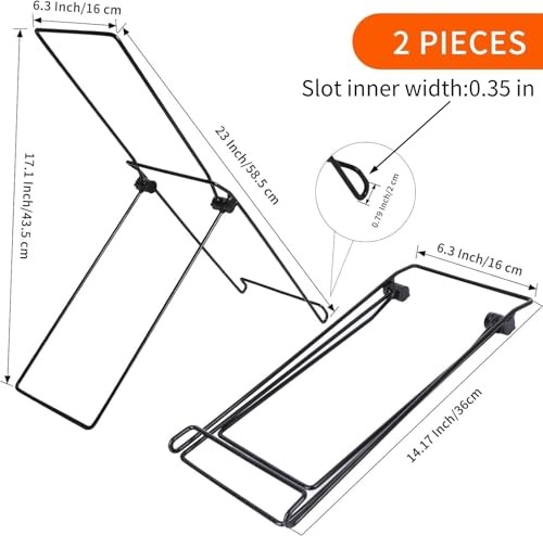 2 Pack Solar Panel Stand, Folding Solar Panel Stand, No Fixed Installation