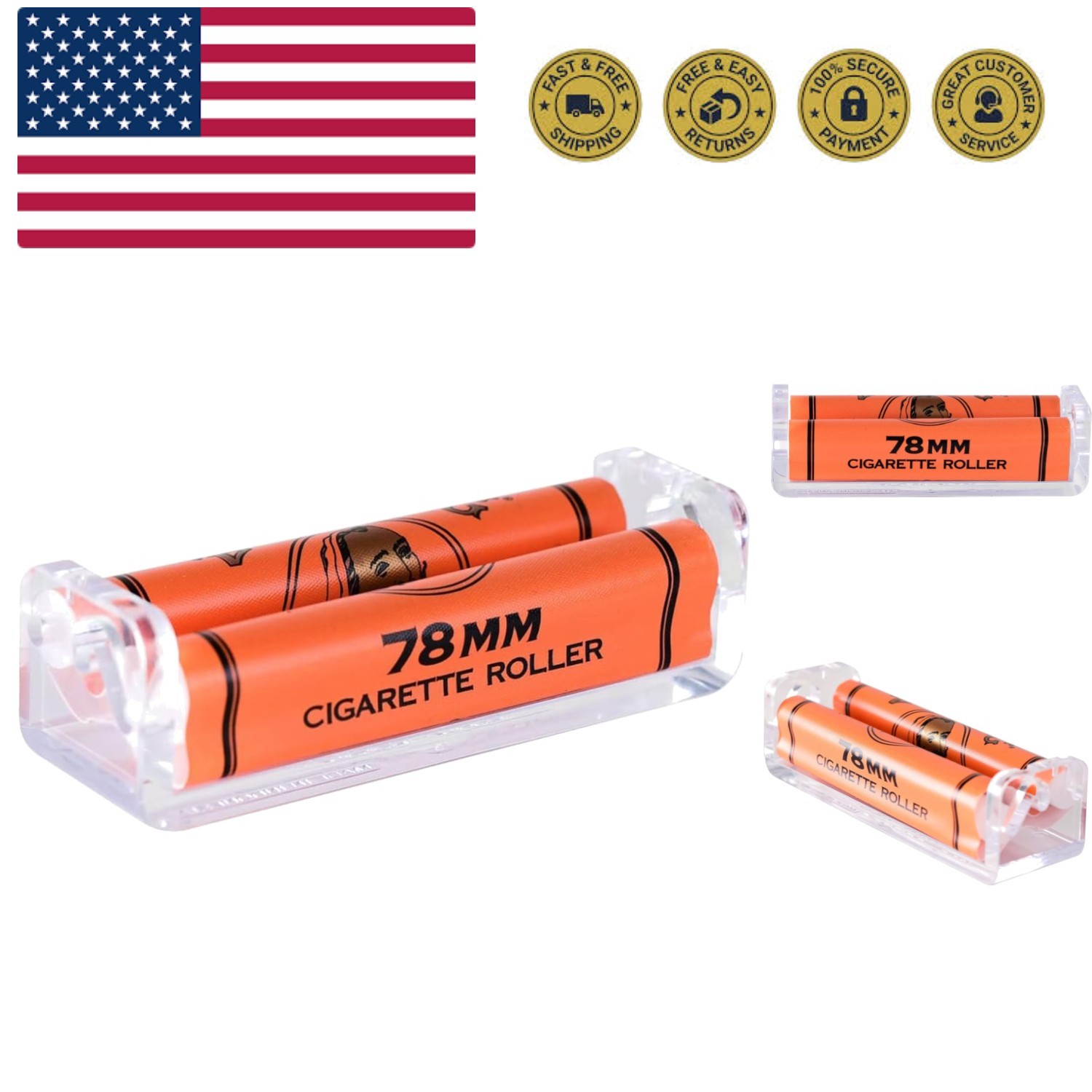 Cigarette Roller - 78mm