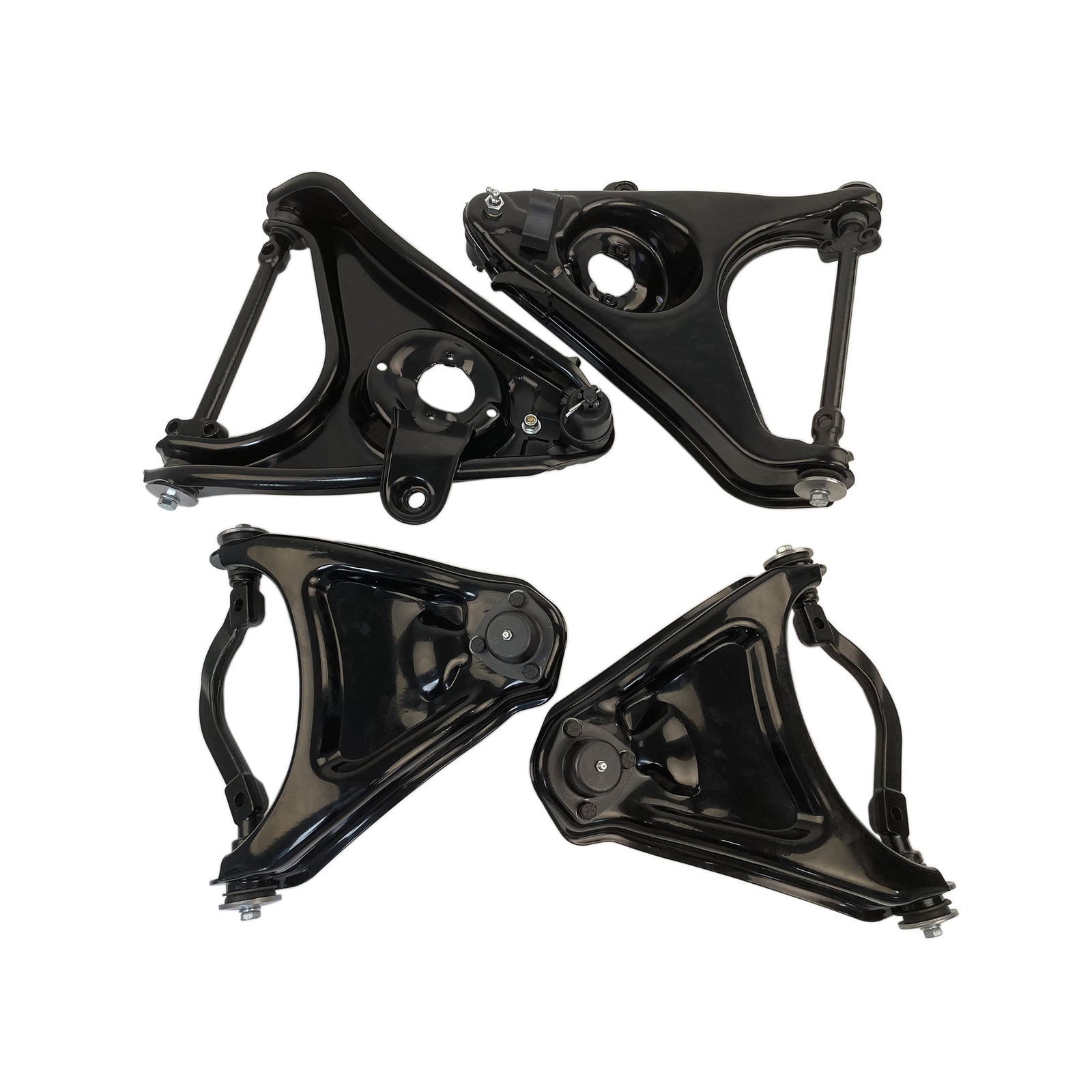 Stock Upper & Lower Control Arms Set Suspension Kit For Chevy Impala Biscayne