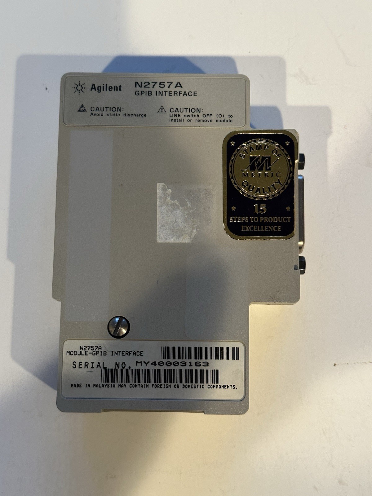 HP/Agilent/Keysight N2757A GPIB 546XX Series Scope GPIB Interface Module