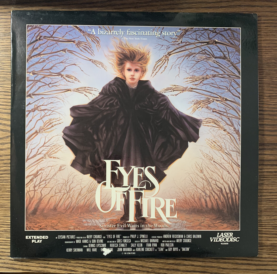 Eyes Of Fire (Laserdisc,1983) Very Rare Horror Vestron Video Excellent Condition