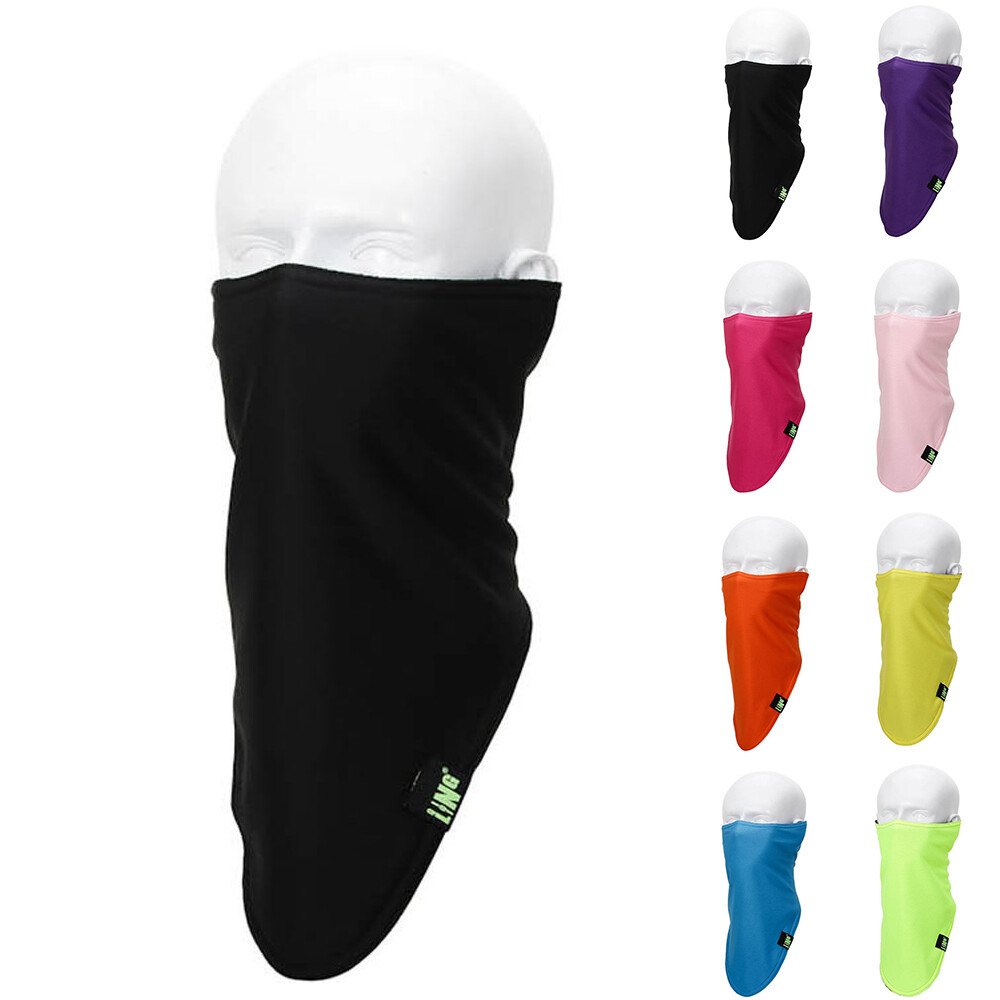 Winter Fleece Neck Warmer Gaiter Cold Weather Face Mask Scarf for Outdoor Sports