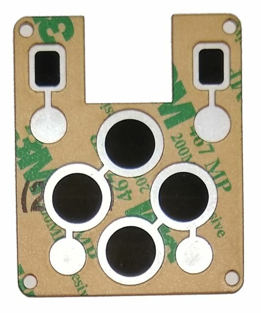 Fisher 9700 FishStik/Western Plow Button Repair 6-Button Controller EZ-V66794