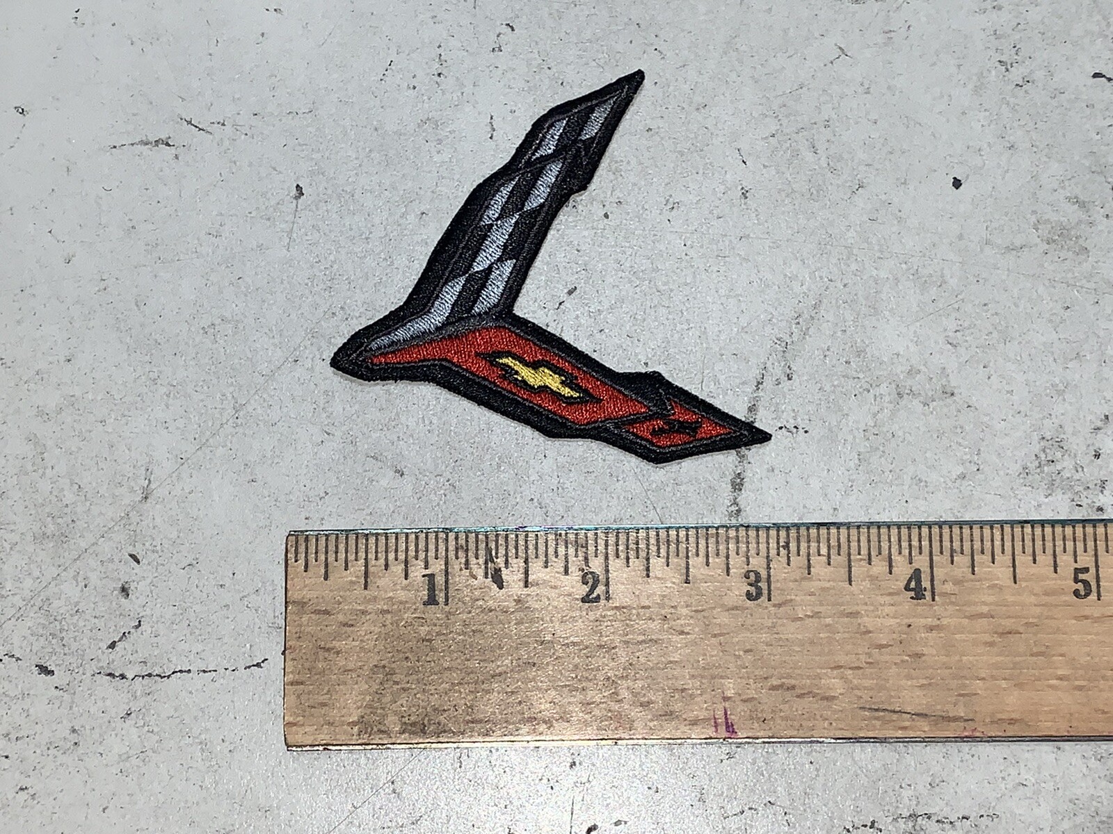 CUSTOM MADE Embroidered Like Corvette C8 Patch Iron On and/or Sew On
