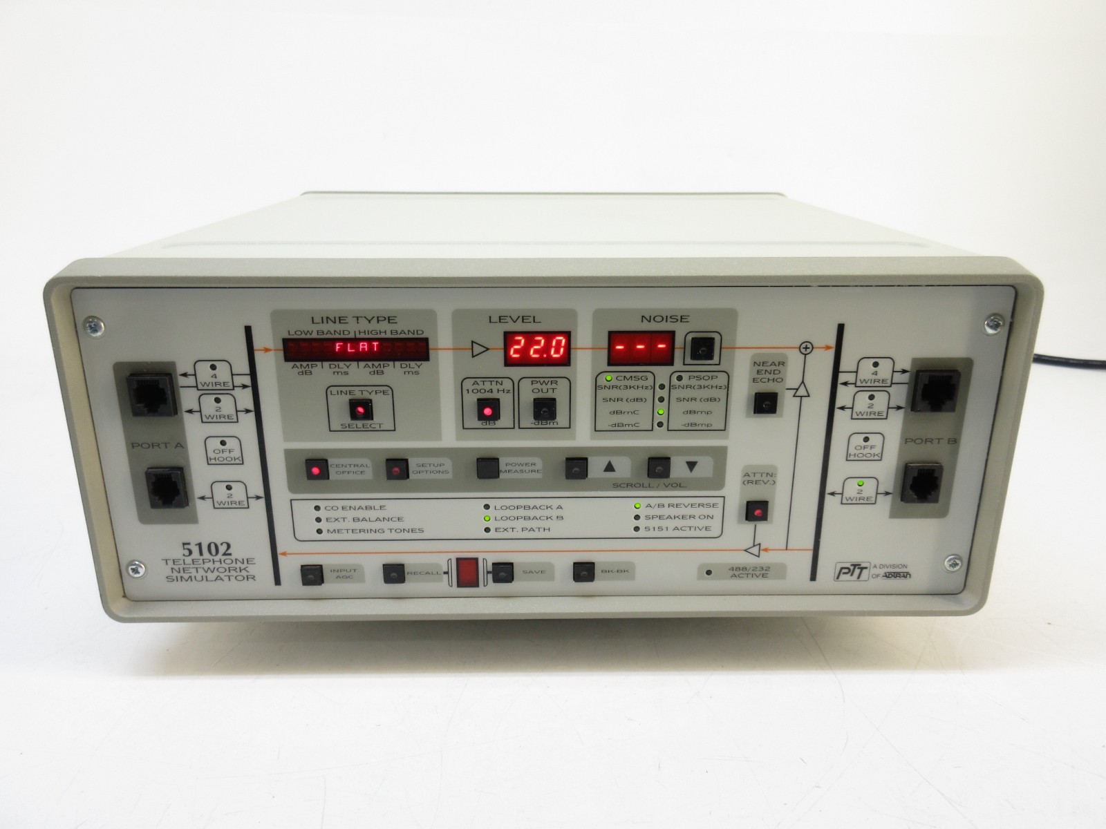 Processing Telecom Technologies PTT 5102 Telephone Network Simulator