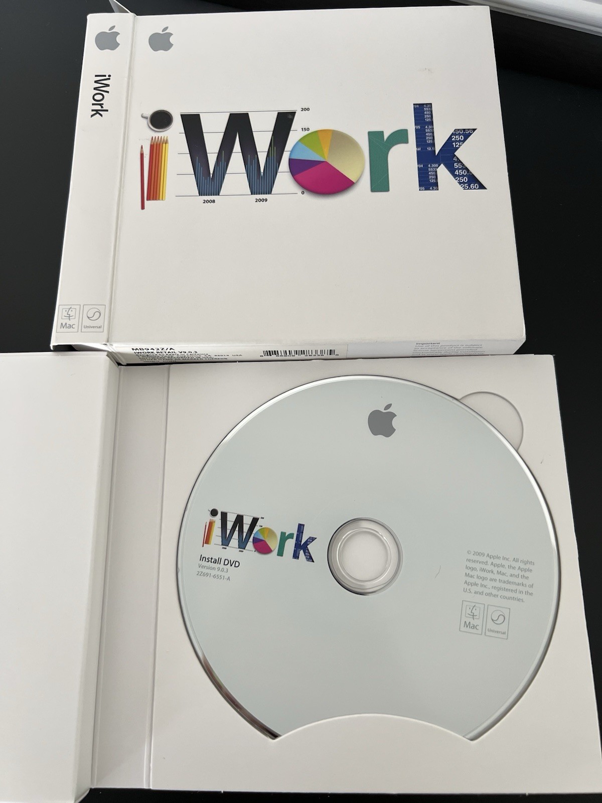 Apple iWork '09- Full Version for Mac MB942Z/A