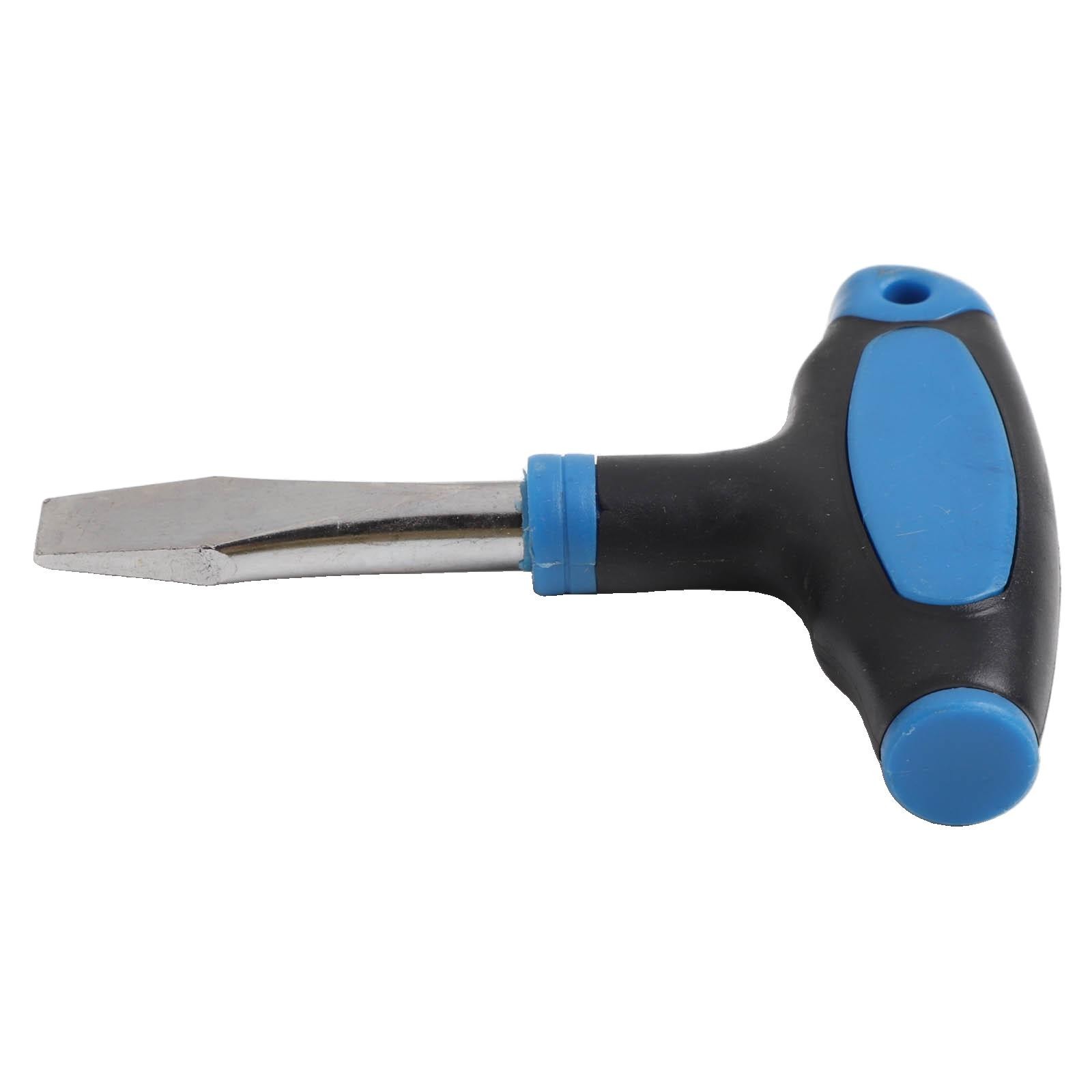 Flat Head Screwdriver With Comfortable Grip For Quick Release Applications