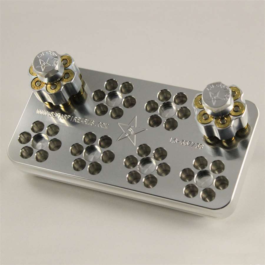 L6-357/38 Range Block, 6-shot .357/.38 with or without Optional Speedloaders, FS