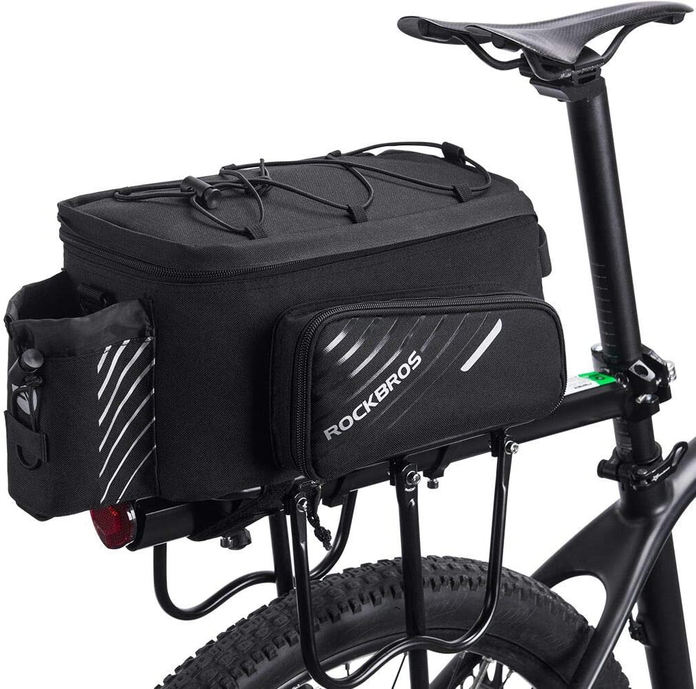 Bicycle Rack Bag - Bike Rear Rack Pannier Storage Basket Shoulder Bag