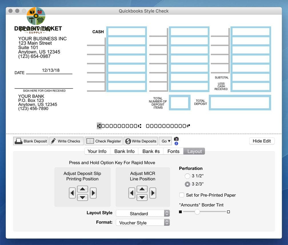 - Windows & Mac Check Printing Software