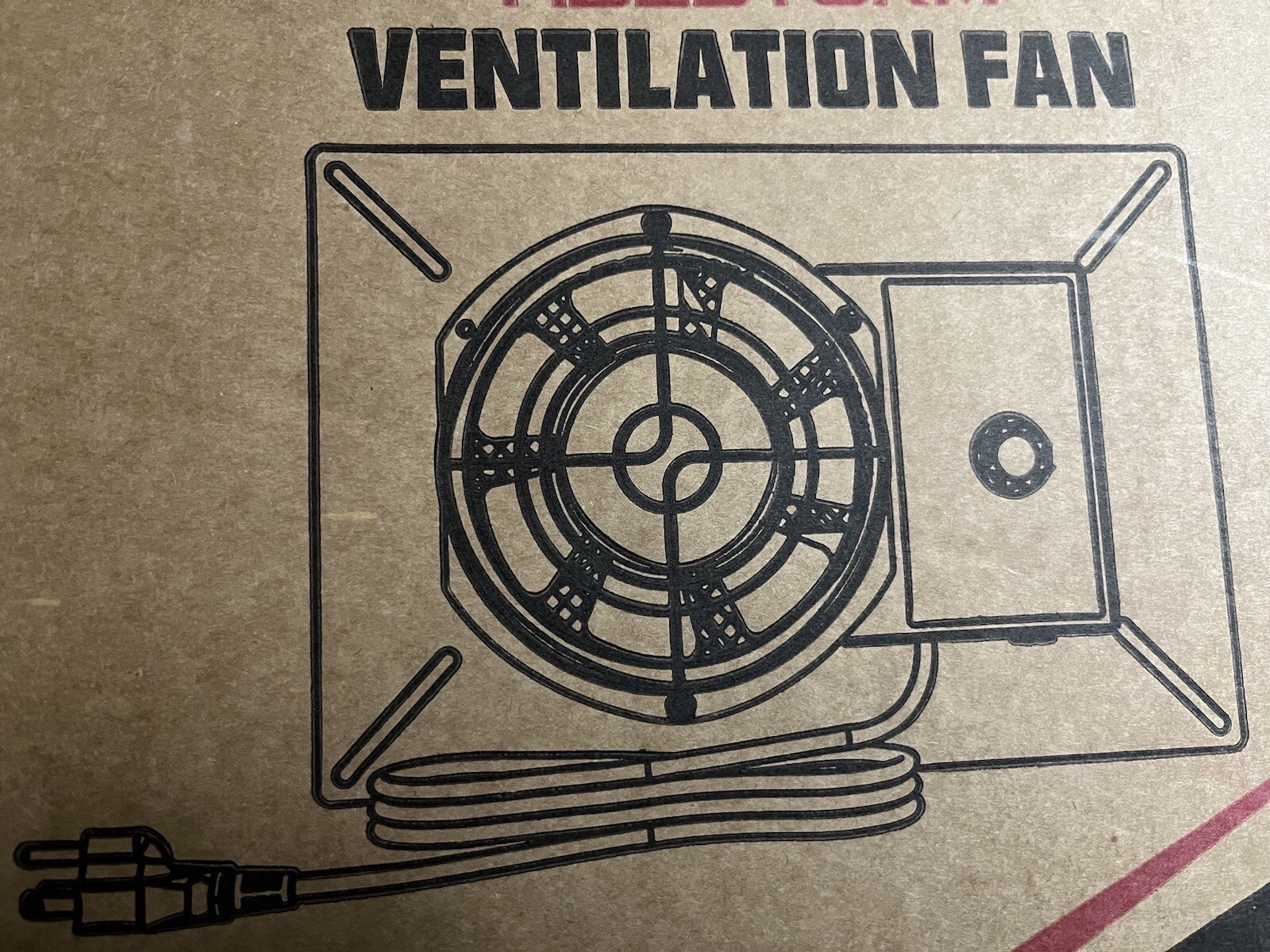 Ventilation Fan 260 cam attic