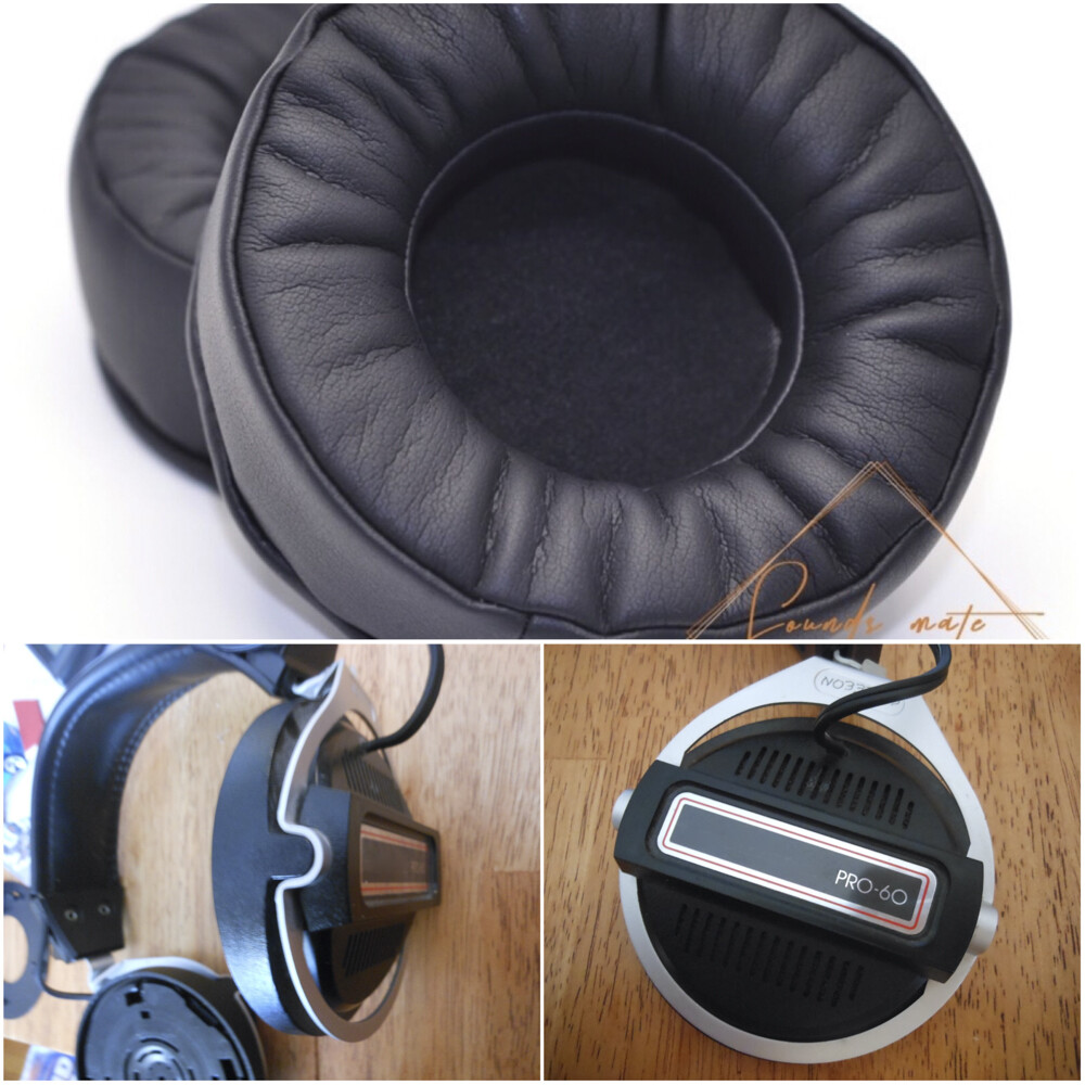 Super Thick Soft Memory Foam Cushion Pads For Realistic Pro-60 Headphone Earpads