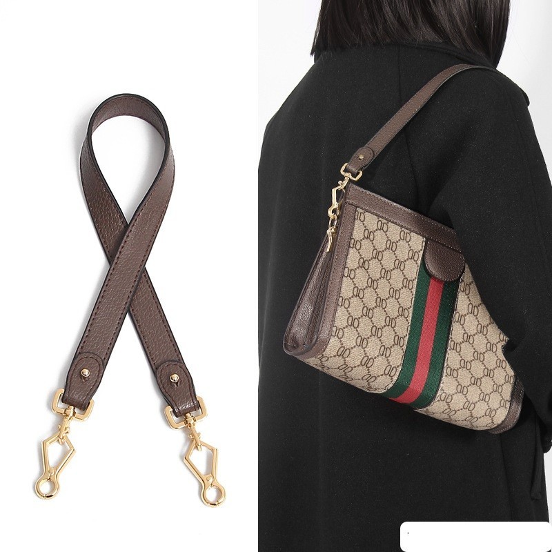 Leather Replacement Strap Fit For Gg Horsebit 1955 Underarm Bag Strap