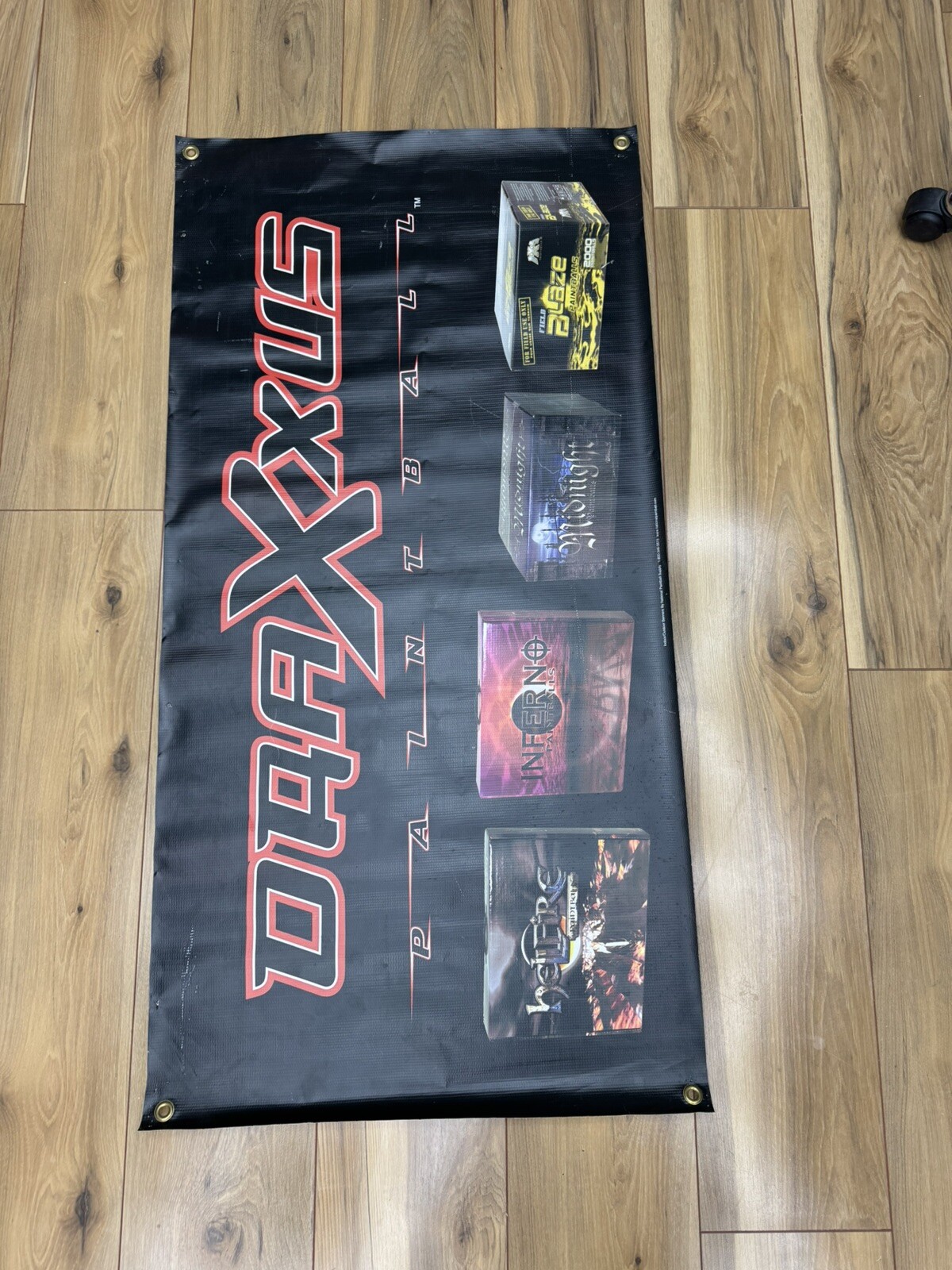 Early 2000s Draxxus Paintball Banner