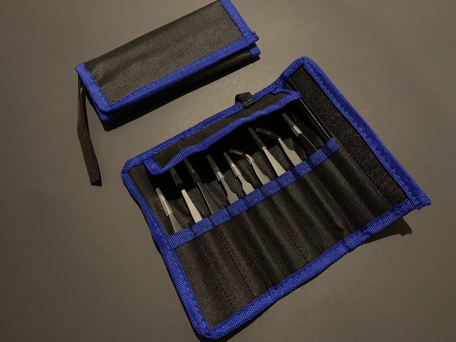 Industrial Grade SMD Tweezer Toughness Durable Tweezers For Phone Camera Repair
