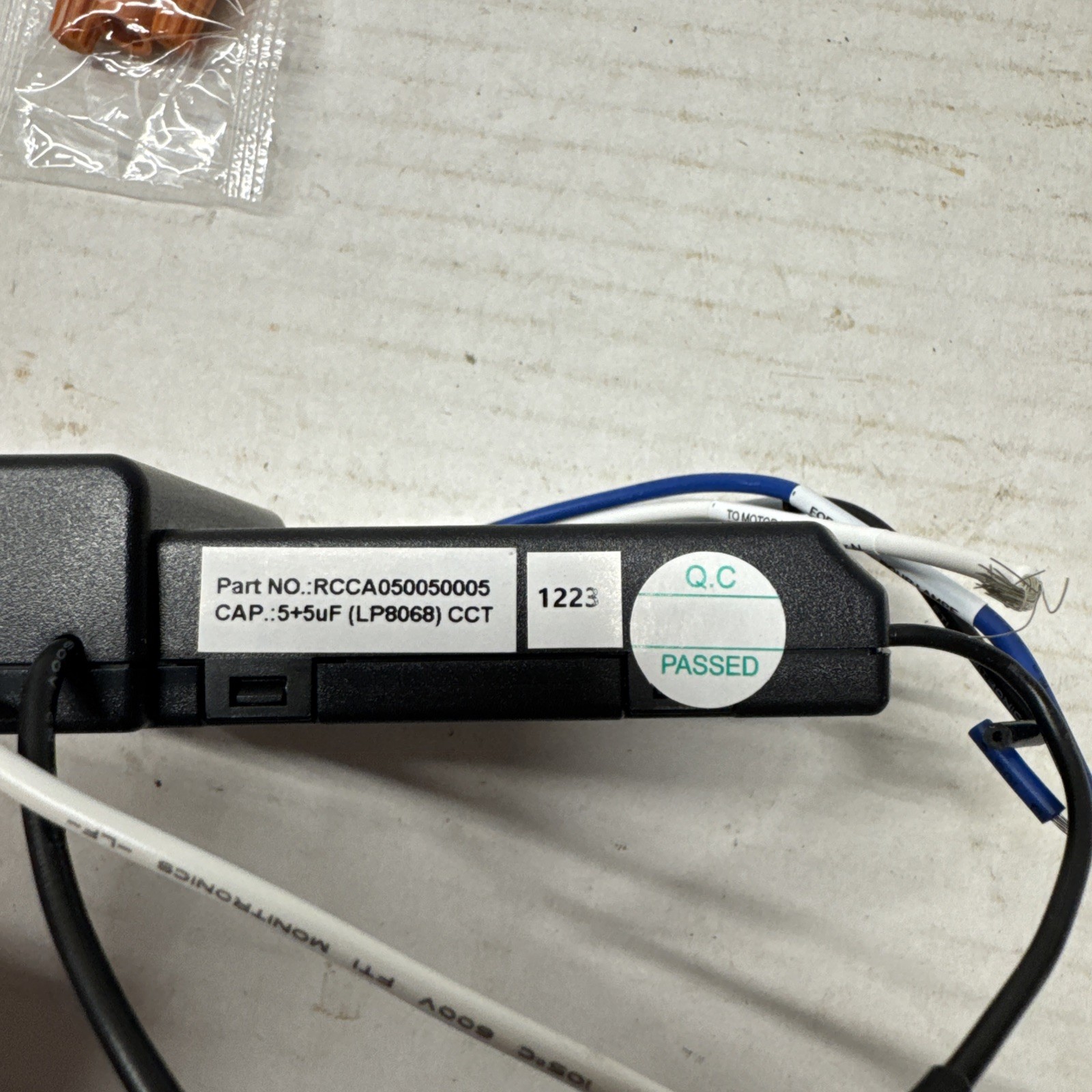 Fanimation Fan MR181A-3 remote & controller Part RCCA050050005 Studio Collect