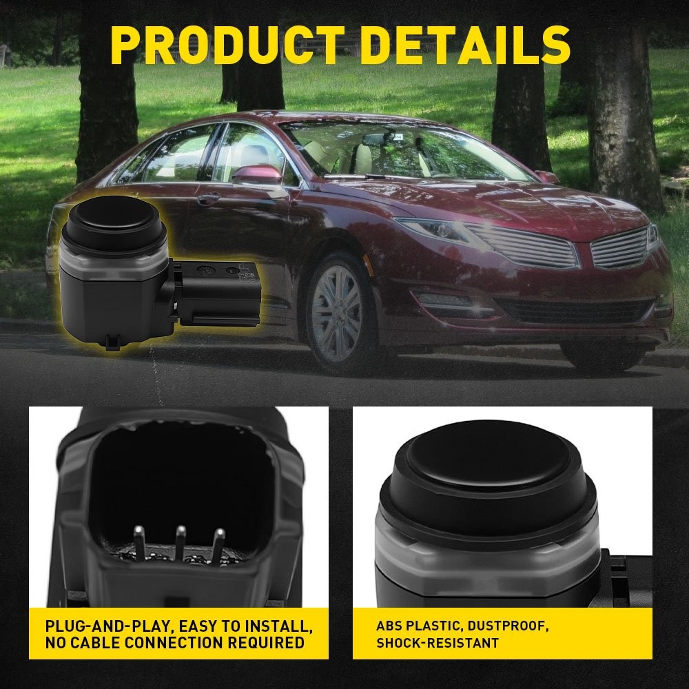4pcs For Ford Focus 2015-2018 Parking Distance Reverse Sensor Alarm Front Rear