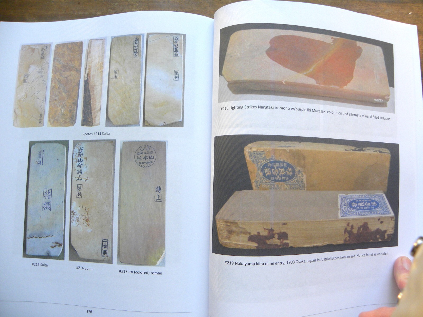 JAPANESE SHARPENING STONE HEAVEN Book 300+photos, 188pages Signed by Author
