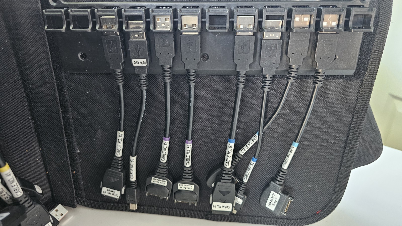 Cellbrite UME 360 Pro + Assortment of data cables (Untested)