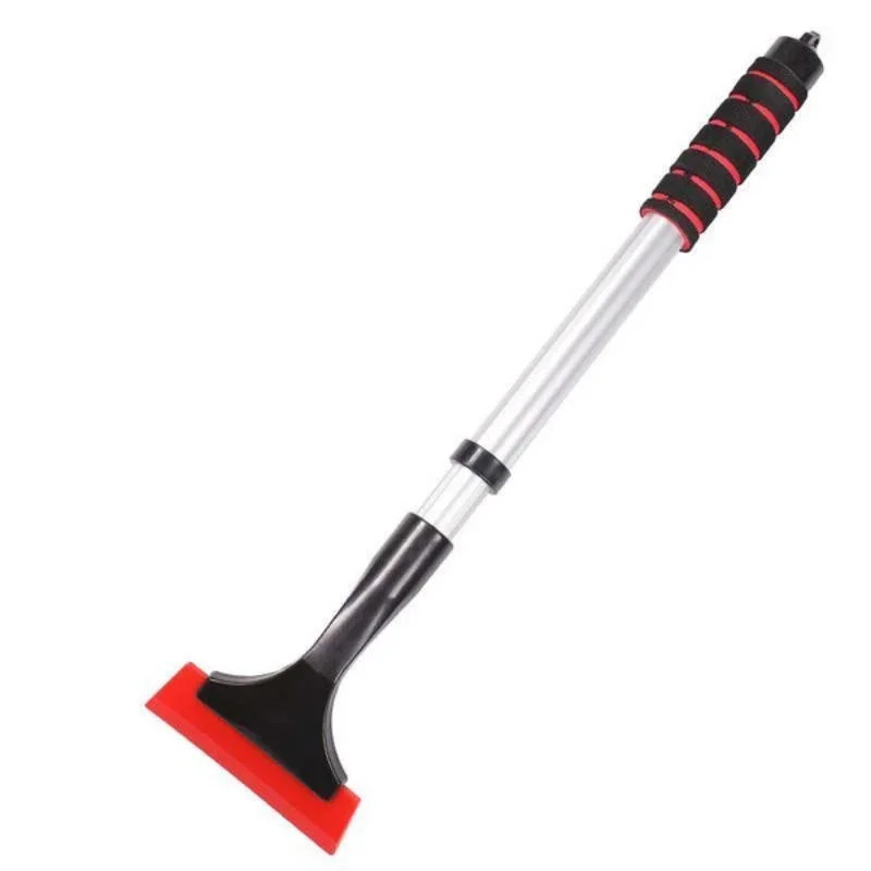 Extendable Aluminum Ice Scraper Snow Brush for Car Windshield Telescopic