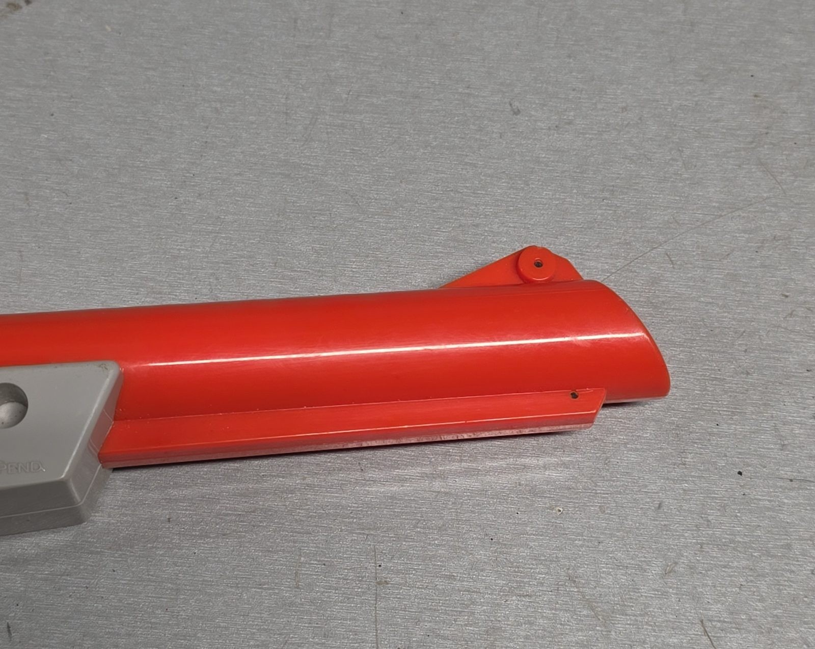 Nintendo Zapper Light Gun Controller for NES Model NES-005 Gray Orange