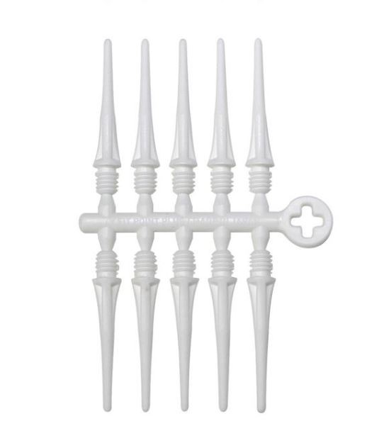 Cosmo Fit Point Plus White 50 Pieces Dart Tips
