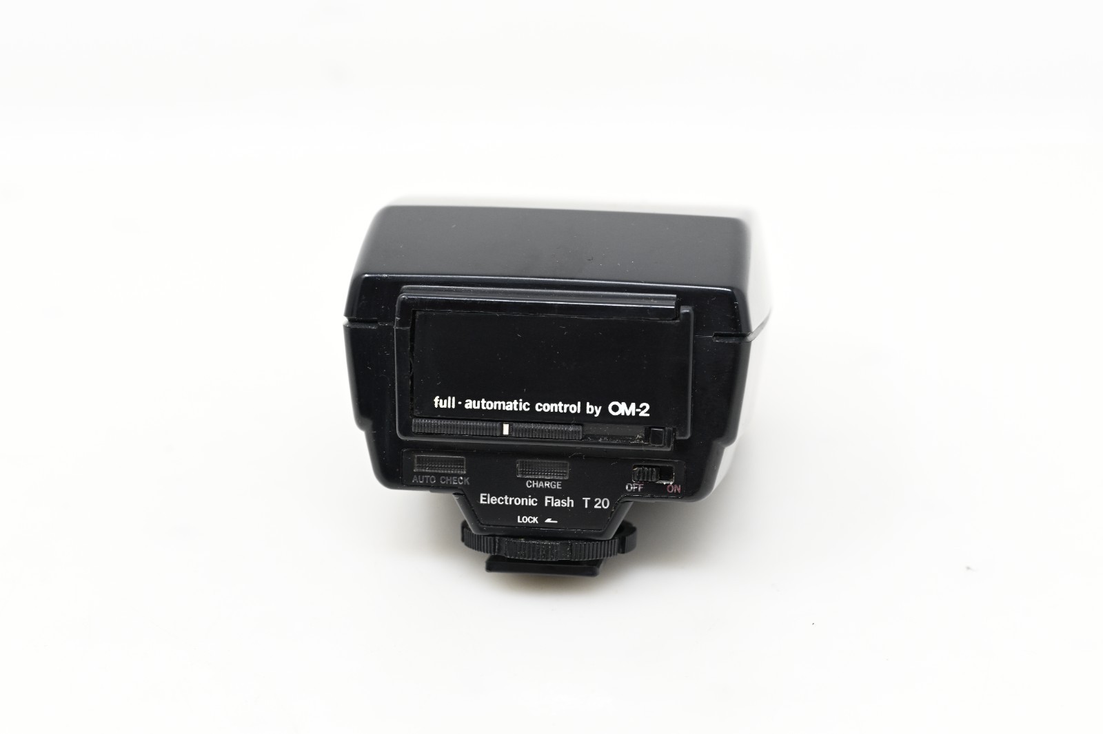 Olympus T20 Electronic Flash With Case #B44