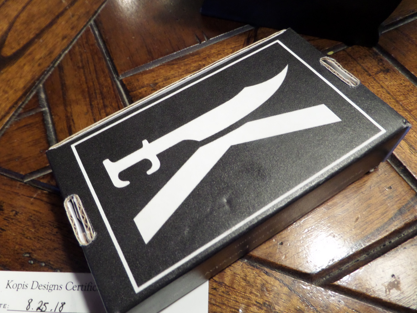 Kopis Designs STK RIFT Driver Multi-Tool Grade Titanium Pry Bar VEHEMENT KNIVES