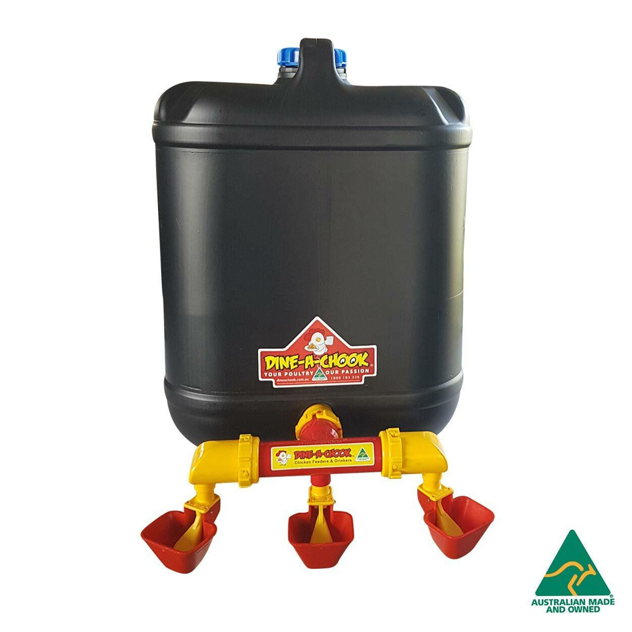 Drum Drinker Triple Outlet Lubing Cup 20L