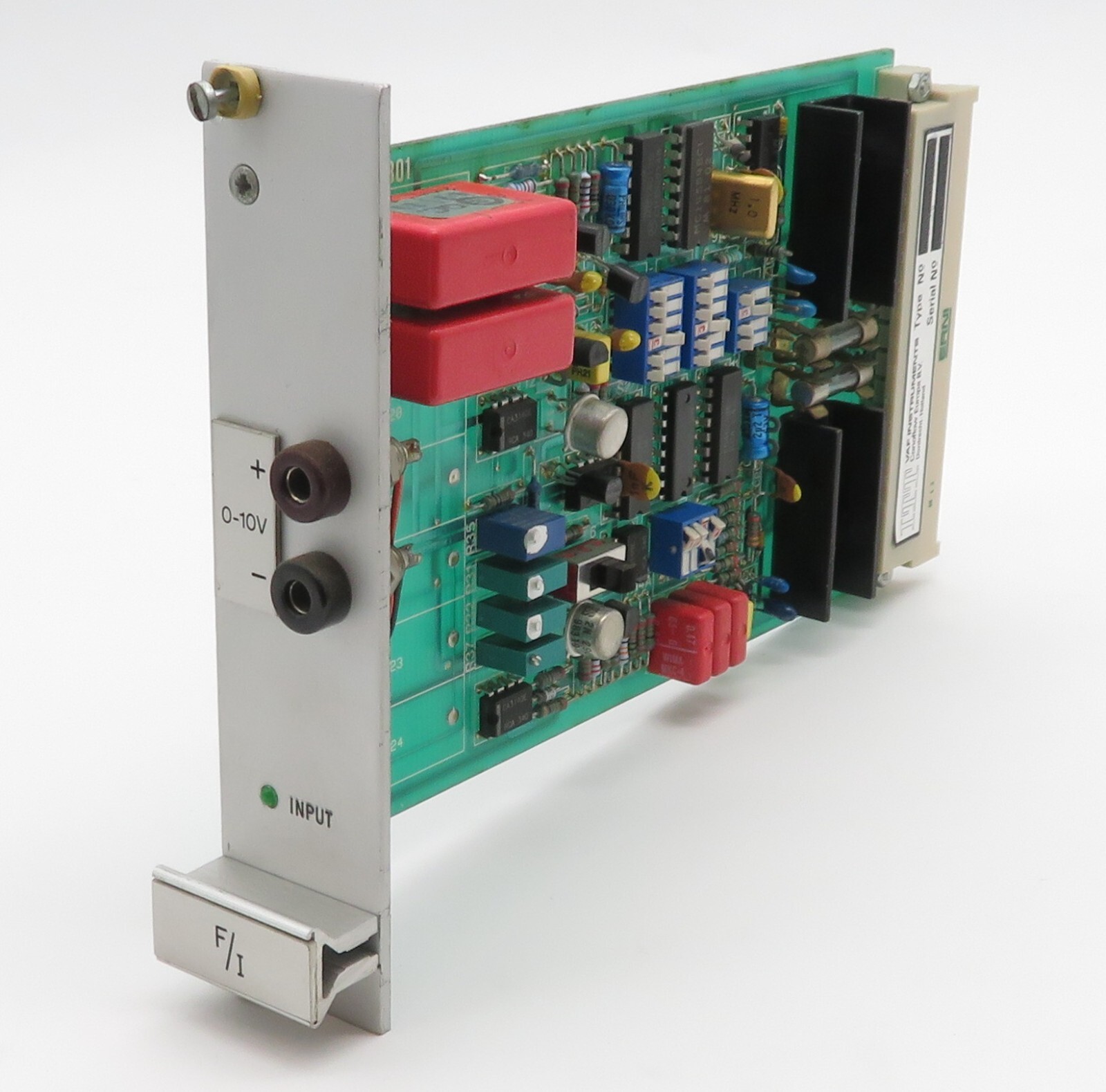 ITT VAF INSTRUMENTS CONOFLOW PCB F/I Module 0397-1301 Card 0397-1303 Input 0-10V