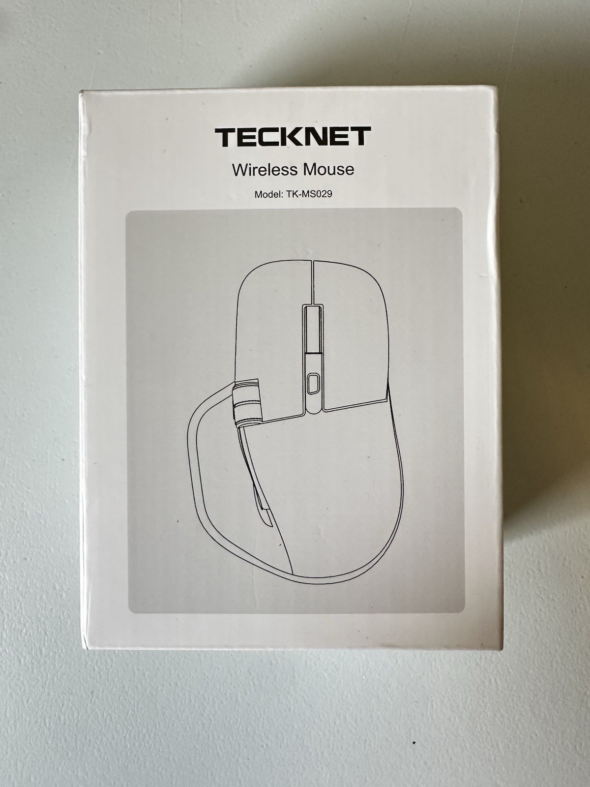 TECKNET Wireless Mouse Bluetooth Mouse (BT5.3/5.0 & 2.4G) Rechargeable Ergonomic