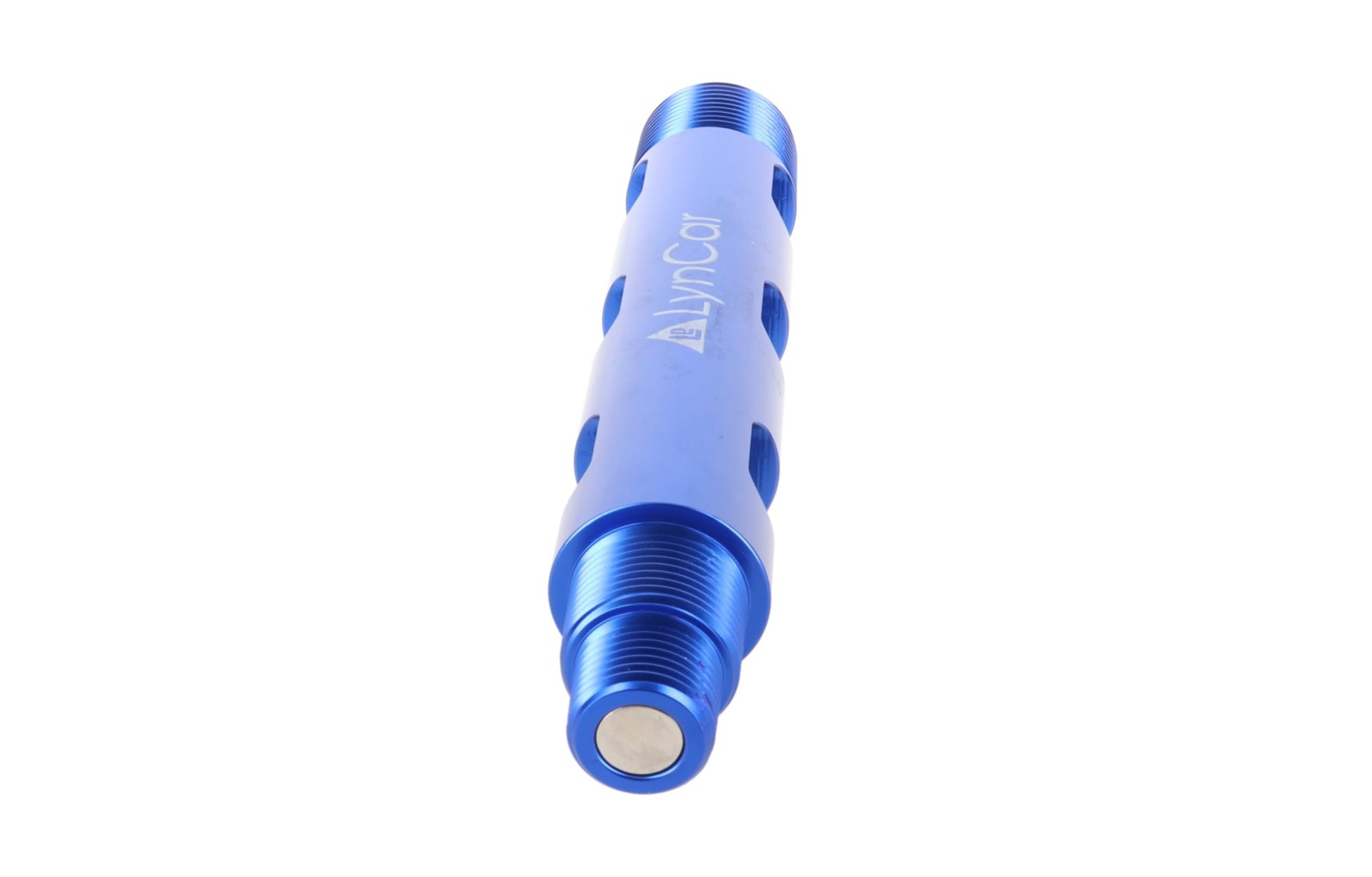 Lyncar Spot Rite Magnetic Bubble Level with Threaded Ends (1/2", 3/4", Blue