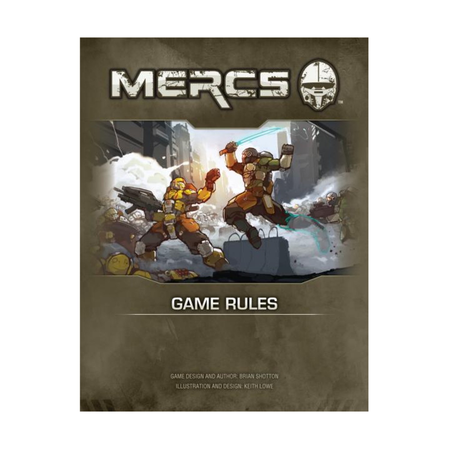 Mercs Mercs Mercs Core Rulebook (1st Ed) VG/EX