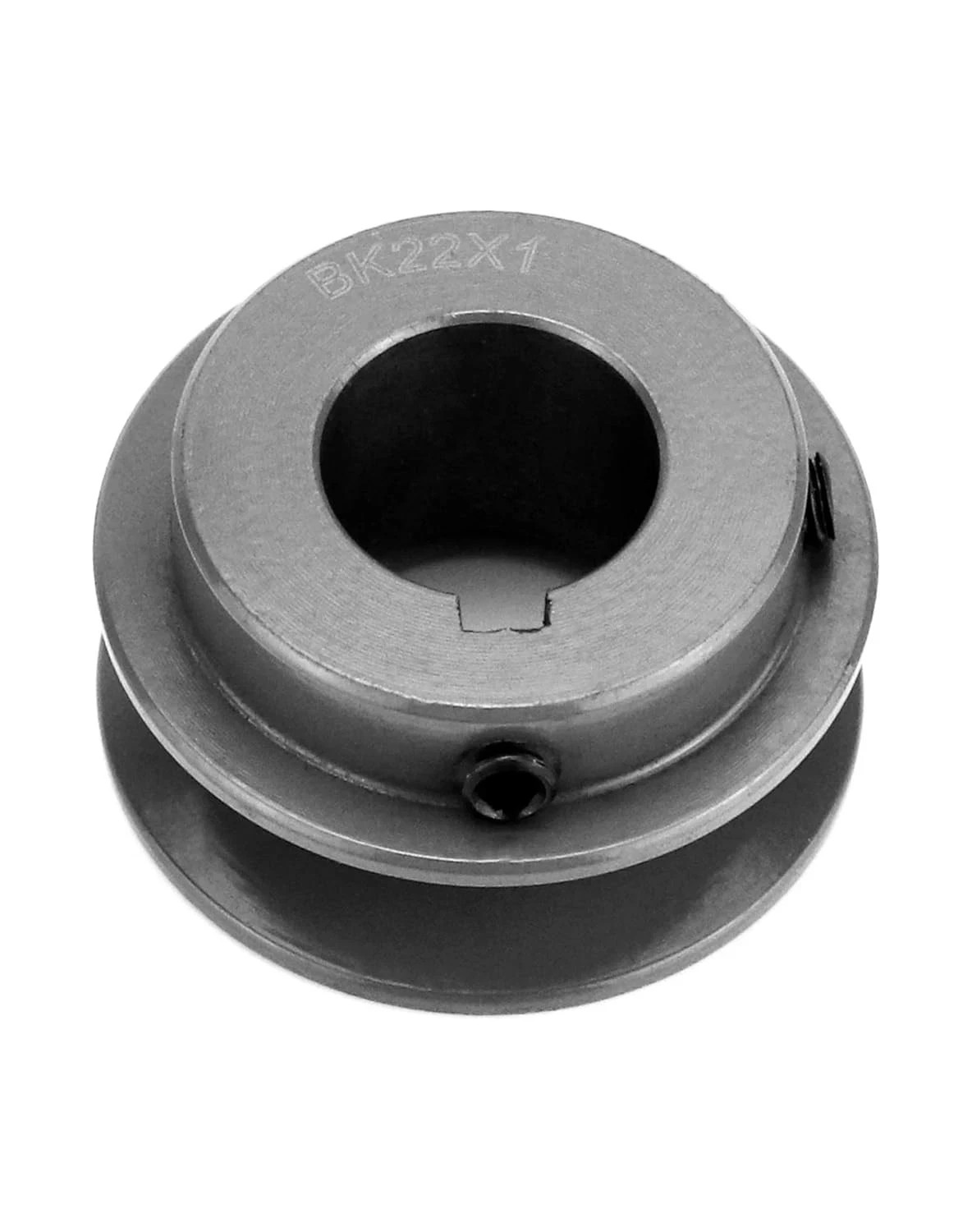 BK221 V-Belt Pulley, 1" Bore, 2.35" OD V-Belt Sheave, Cast Iron, 1 Groove, 4L/A