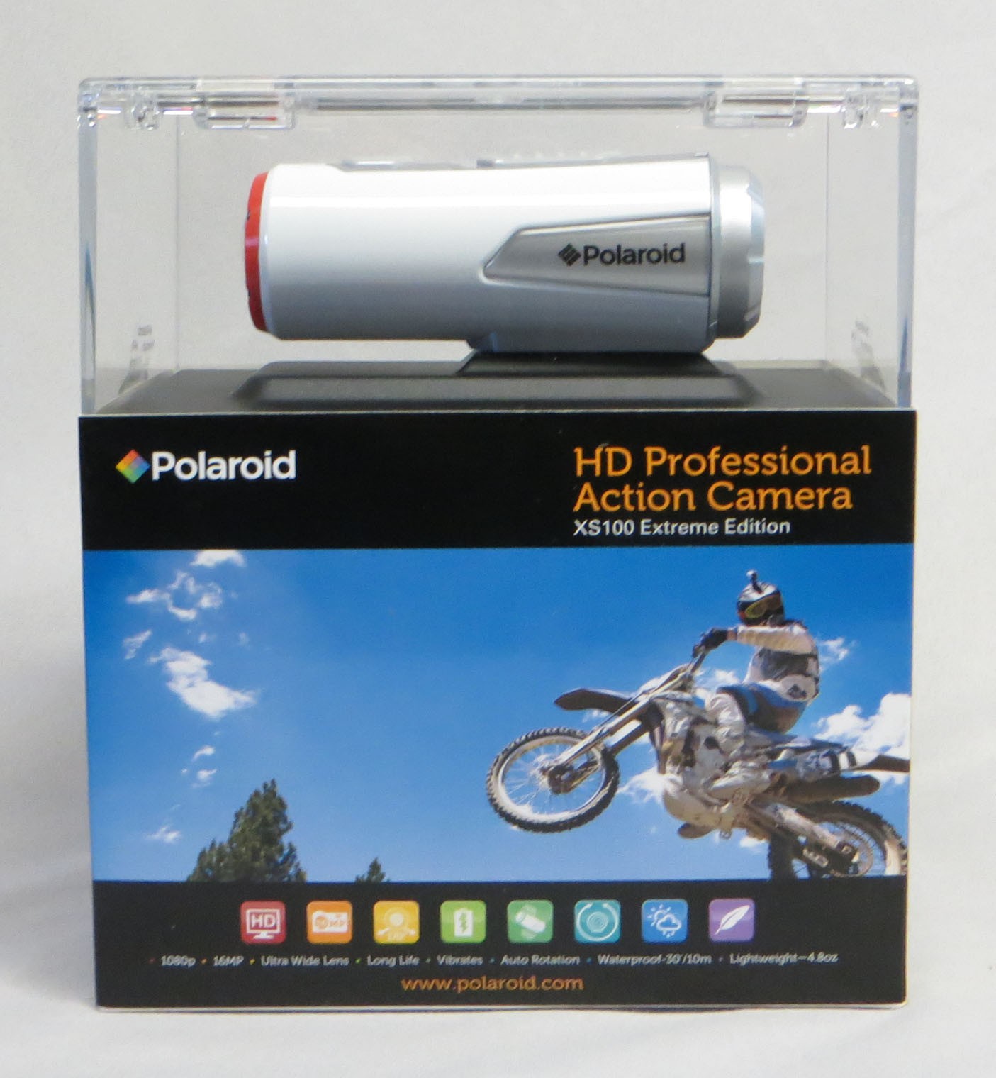 Polaroid Xs100 HD Professional Action Camera Extreme Edition NIB!