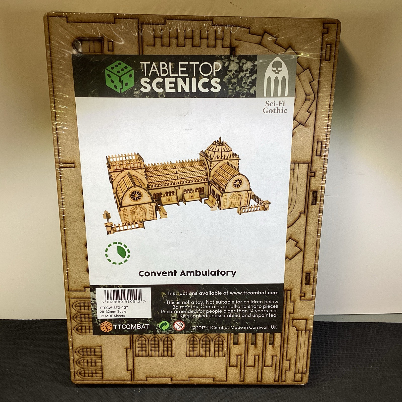 Tabletop Scenics CONVENT AMBULATORY terrain set new sealed unbuilt CM80109