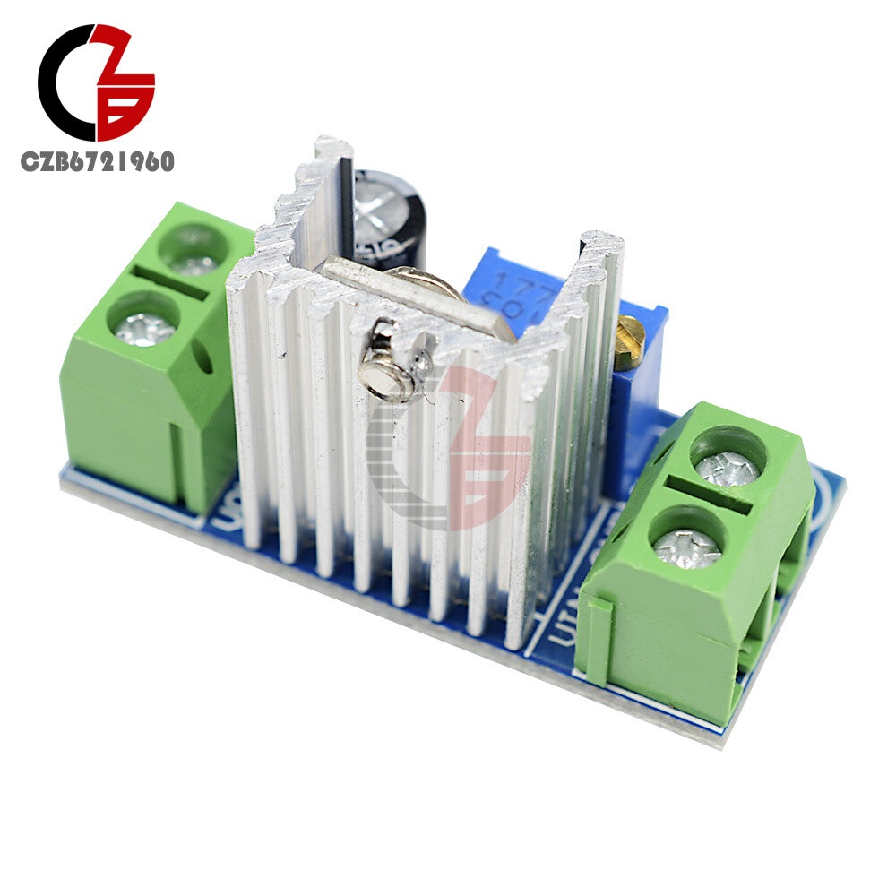 5PCS DC LM317 Linear Buck Converter Adjustable Step Down Power Regulator Module