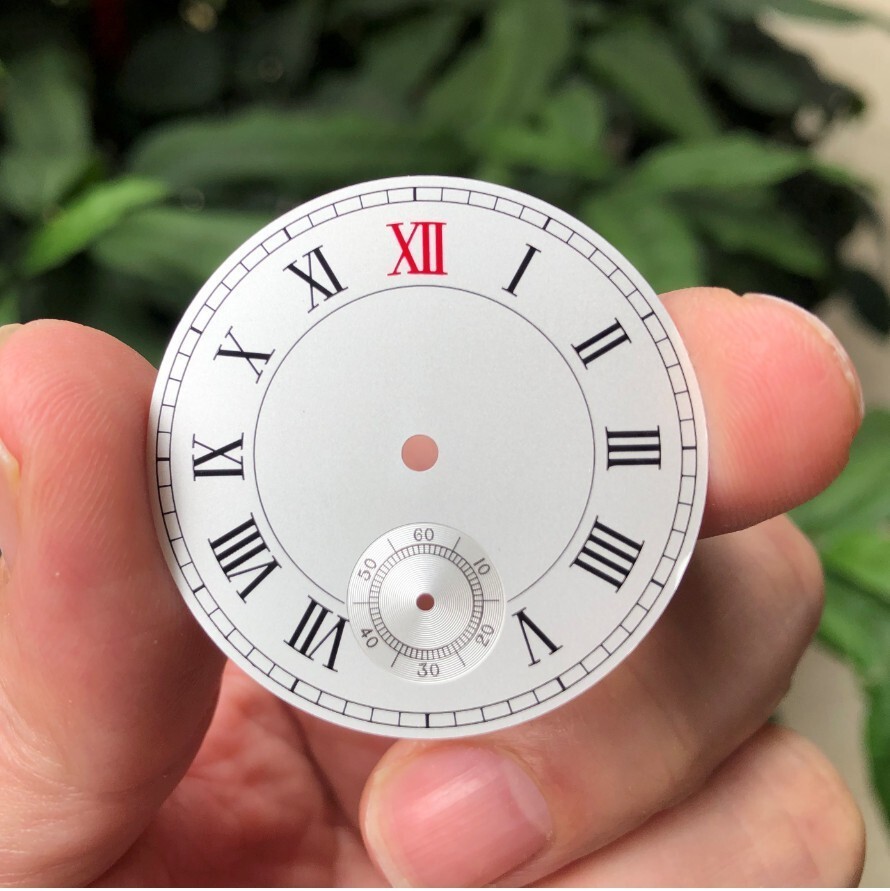 38.8mm Watch Dials Watch Repair Parts for ST3621/ETA6498 Mechanical Movement
