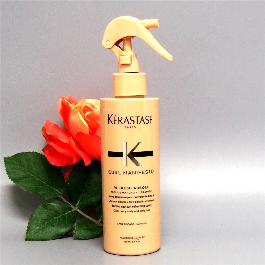 Kerastase Curl Manifesto Refresh Absolu Curl Refreshing Spray  190ml  6.4oz
