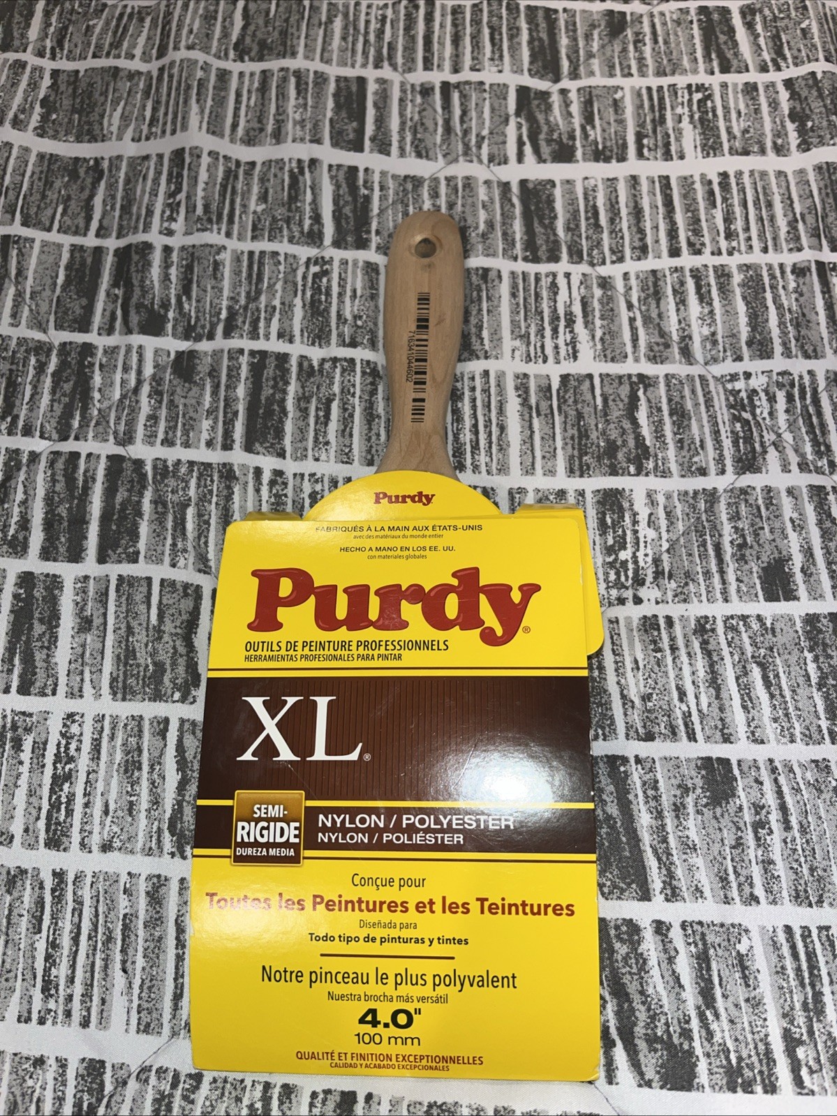 Purdy XL Nylon Polyester 4” All Paints And Stains